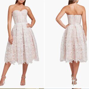 Nadine Merabi Olivia White Dress Size SM